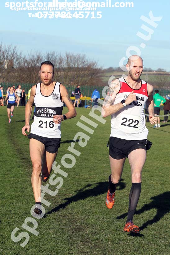 Senior mens 2020 Birtley Cross Country Relay, County Durham.  Photo: David T. Hewitson/Sports for All Pics